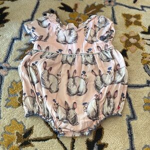 Pink Chicken bunny bubble